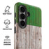 Italian Flag Dark Wood Galaxy S26 Impact Case