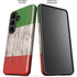 Italian Flag Dark Wood Galaxy S26 Impact Case