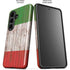 Italian Flag Dark Wood Galaxy S26 Plus Impact Case