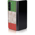 Italian Flag Dark Wood Galaxy Z Fold5 5G Skin