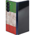 Italian Flag Dark Wood Galaxy Z Fold6 Skin
