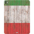 Italian Flag Dark Wood iPad Pro 13in M4 (2024) Skin