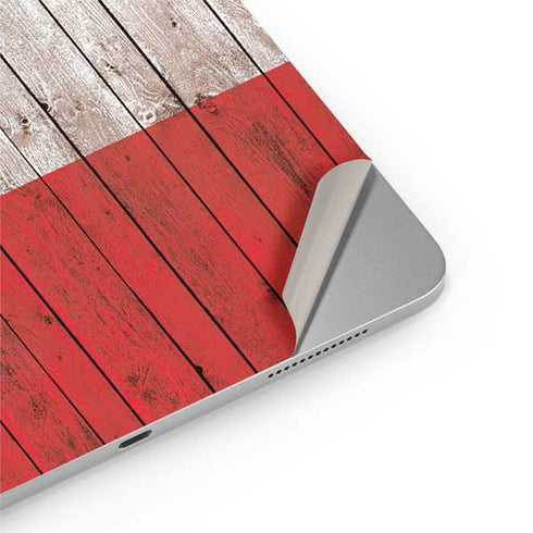 Italian Flag Dark Wood iPad Pro 13in M4 (2024) Skin