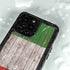 Italian Flag Dark Wood iPhone 15 Pro Waterproof Case