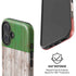 Italian Flag Dark Wood iPhone 16 Magsafe Impact Case