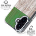 Italian Flag Dark Wood iPhone 16 Plus Clear Case