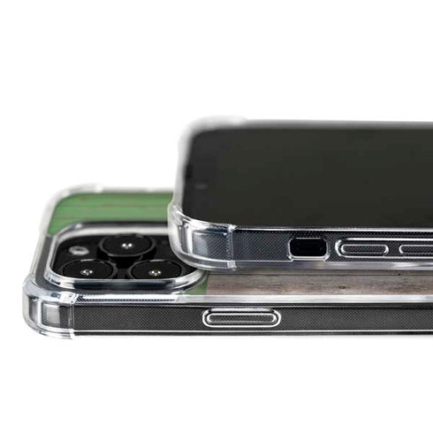 Italian Flag Dark Wood iPhone 16 Pro Max MagSafe Case
