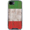 Italian Flag Dark Wood iPhone 16e Clear Case
