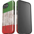 Italian Flag Dark Wood iPhone 16e Impact Case