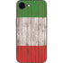 Italian Flag Dark Wood iPhone 16e Skin