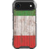 Italian Flag Dark Wood iPhone 17 Air Clear Case
