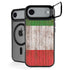 Italian Flag Dark Wood iPhone 17 Air Kickstand Case