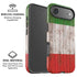 Italian Flag Dark Wood iPhone 17 Air Magsafe Impact Case