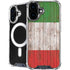 Italian Flag Dark Wood iPhone 17 MagSafe Case