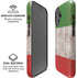Italian Flag Dark Wood iPhone 17 Magsafe Impact Case