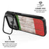 Italian Flag Dark Wood iPhone 17 Pro Kickstand Case