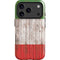Italian Flag Dark Wood iPhone 17 Pro Max Magsafe Impact Case