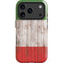 Italian Flag Dark Wood iPhone 17 Pro Max Magsafe Impact Case
