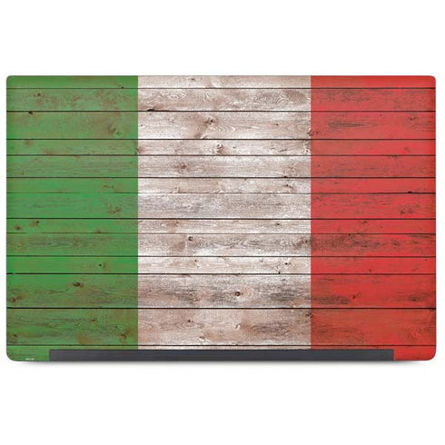 Italian Flag Dark Wood Dell Latitude Skin