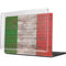 Italian Flag Dark Wood MacBook Pro 14in (2021-24) Case plus Skin