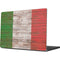 Italian Flag Dark Wood Apple MacBook Pro 14-inch Skin