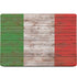 Italian Flag Dark Wood MacBook Skins