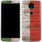 Italian Flag Dark Wood Moto E5 Plus Skin