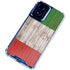 Italian Flag Dark Wood Moto G 5G (2024) Clear Case