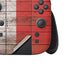 Italian Flag Dark Wood Nintendo Switch 2 (2025) Joy-Con Controller Skin