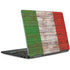 Italian Flag Dark Wood Notebook 9 Pro 13in (2017) Skin