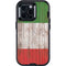 Italian Flag Dark Wood Otterbox Defender iPhone Skin