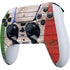 Italian Flag Dark Wood PS5 DualSense Edge Pro Controller Skin