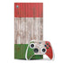 Italian Flag Dark Wood Xbox Series X Skins