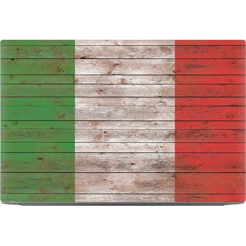 Italian Flag Dark Wood Dell XPS Skin