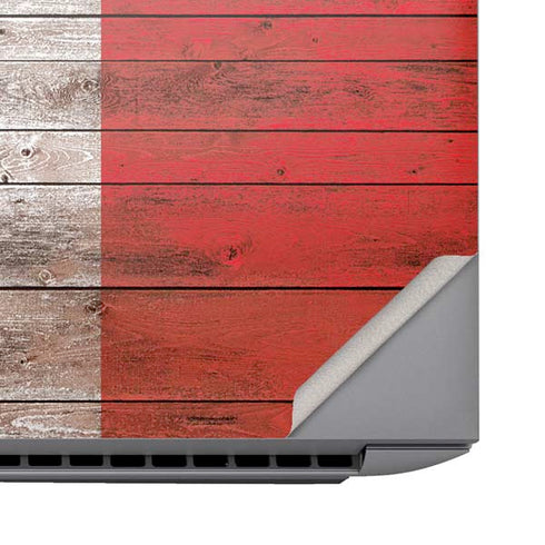 Italian Flag Dark Wood HP ZBook Fury 16 G10 Skin