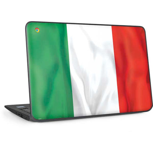 Italy Flag HP Chromebook Skin