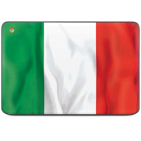Italy Flag HP Chromebook Skin