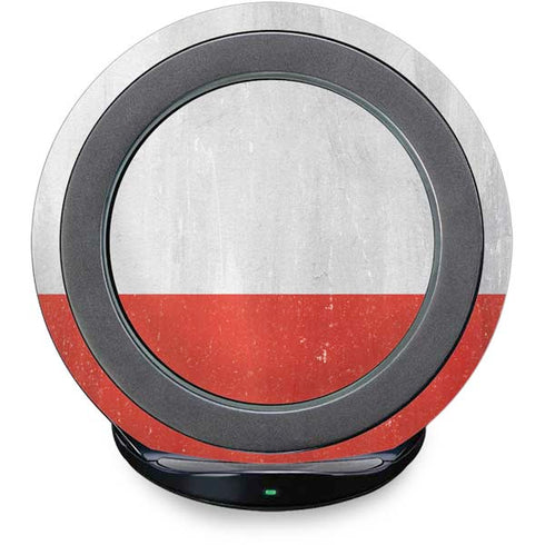 Italy Flag Distressed Fast Charge Wireless Charging Stand Skin