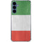 Italy Flag Distressed Galaxy A35 5G Clear Case