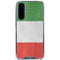Italy Flag Distressed Galaxy A36 5G Clear Case