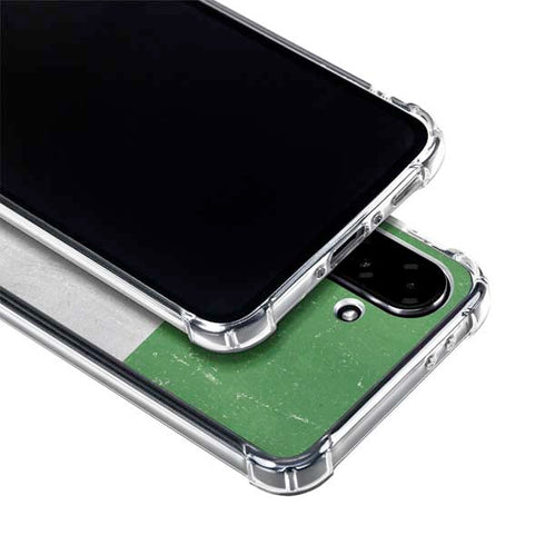 Italy Flag Distressed Galaxy A36 5G Clear Case