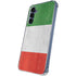 Italy Flag Distressed Galaxy A55 5G Clear Case