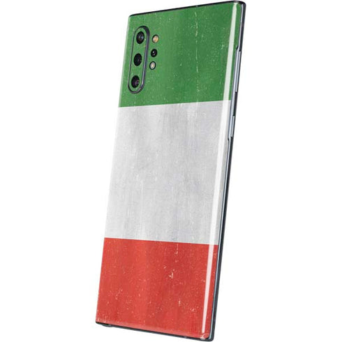 Italy Flag Distressed Galaxy Note 10 Plus Skin