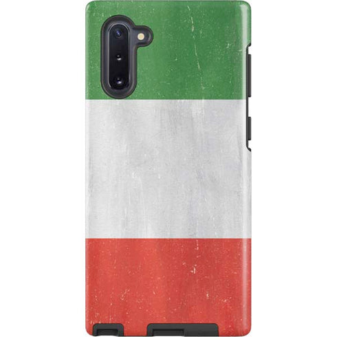 Italy Flag Distressed Galaxy Cases
