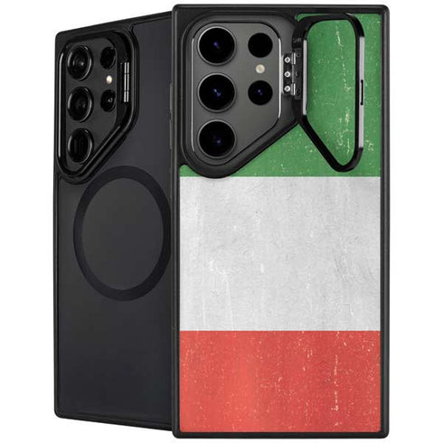 Italy Flag Distressed Galaxy Cases