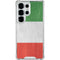 Italy Flag Distressed Galaxy S25 Ultra Clear Case