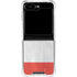 Italy Flag Distressed Galaxy Z Flip6 Clear Case
