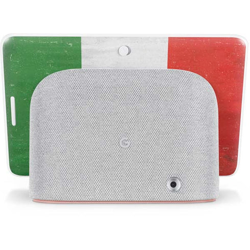 Italy Flag Distressed Google Home Hub Skin