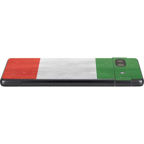 Italy Flag Distressed Google Pixel 7a Skin