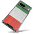 Italy Flag Distressed Google Pixel 8a Clear Case